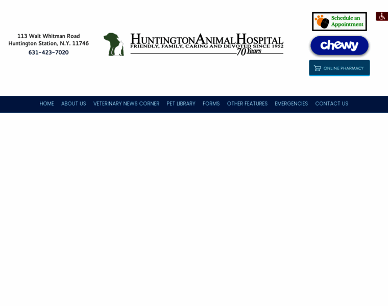 Huntingtonanimalhospital.com thumbnail