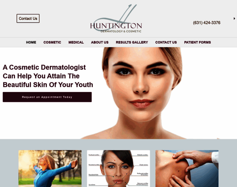 Huntingtondermatology.com thumbnail