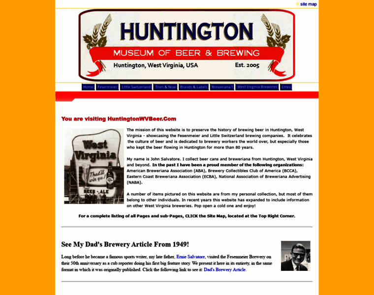 Huntingtonwvbeer.com thumbnail