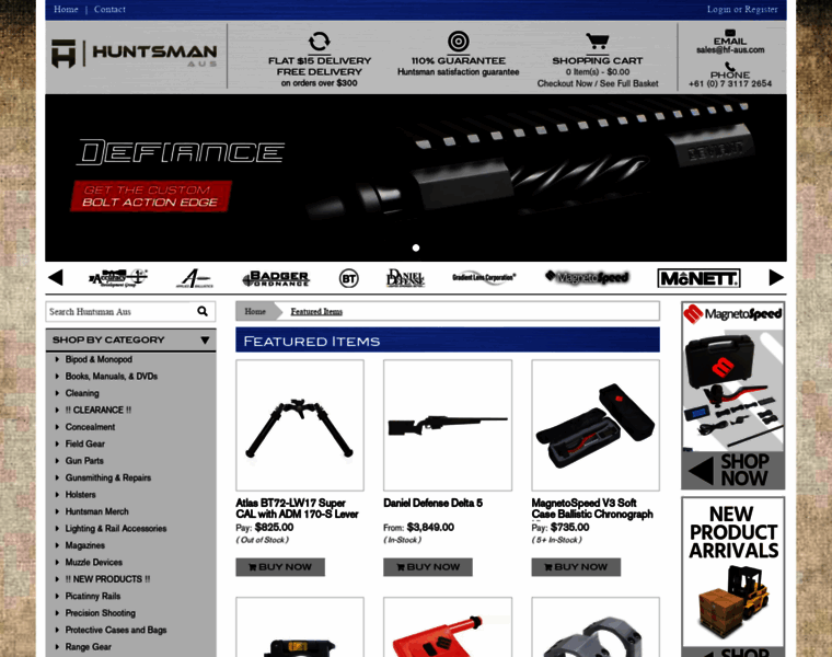 Huntsmanfirearms.com.au thumbnail
