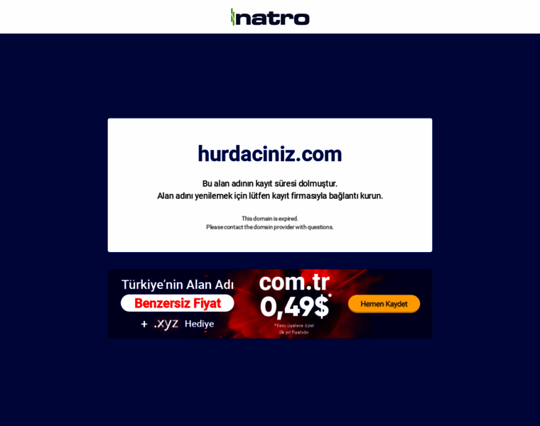 Hurdaciniz.com thumbnail