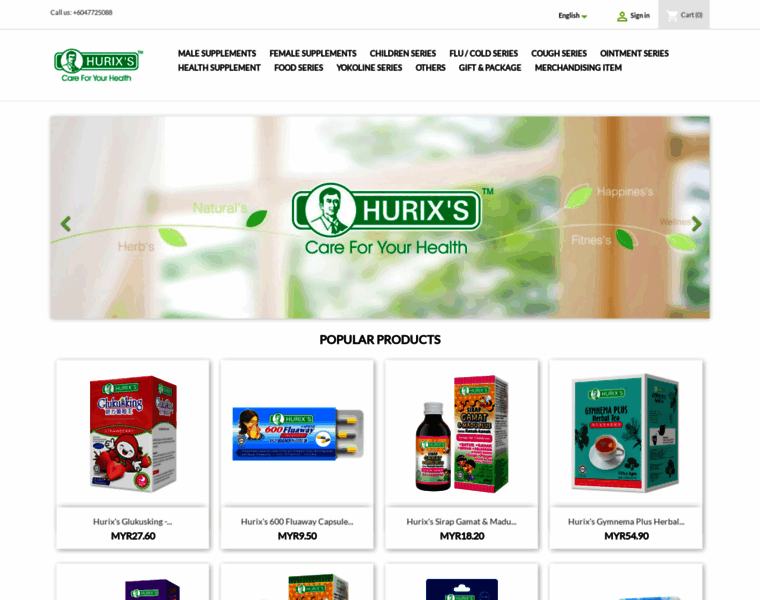Hurixs.com.my thumbnail