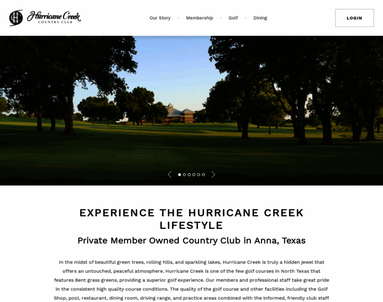 Hurricanecreekcc.com thumbnail