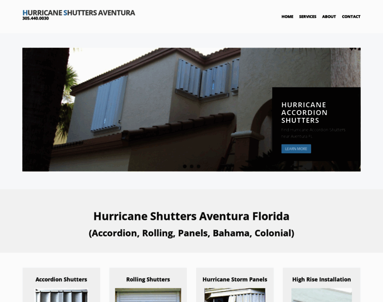 Hurricaneshuttersaventura.com thumbnail