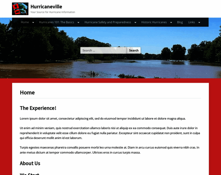 Hurricaneville.com thumbnail