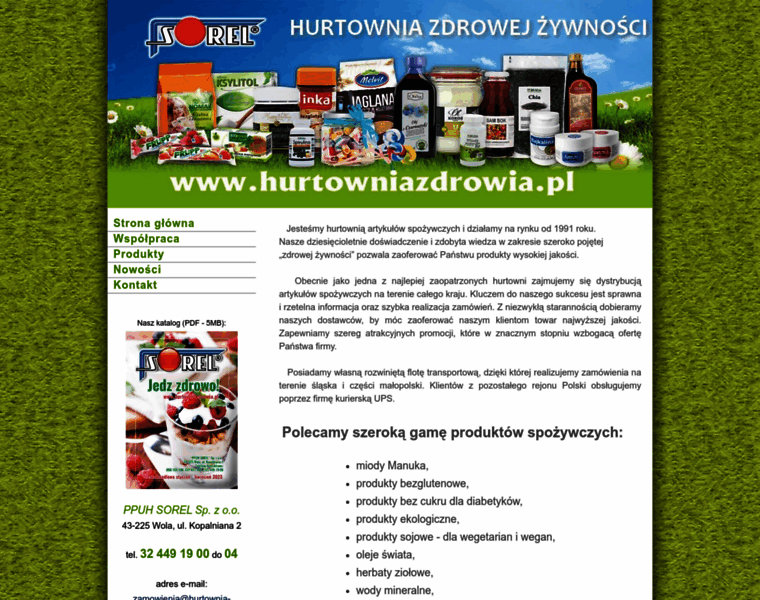 Hurtowniazdrowia.pl thumbnail