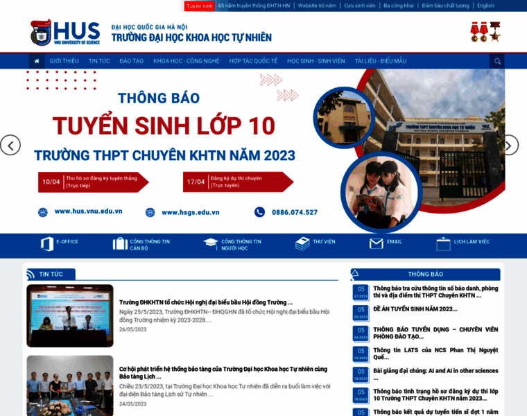 Hus.edu.vn thumbnail