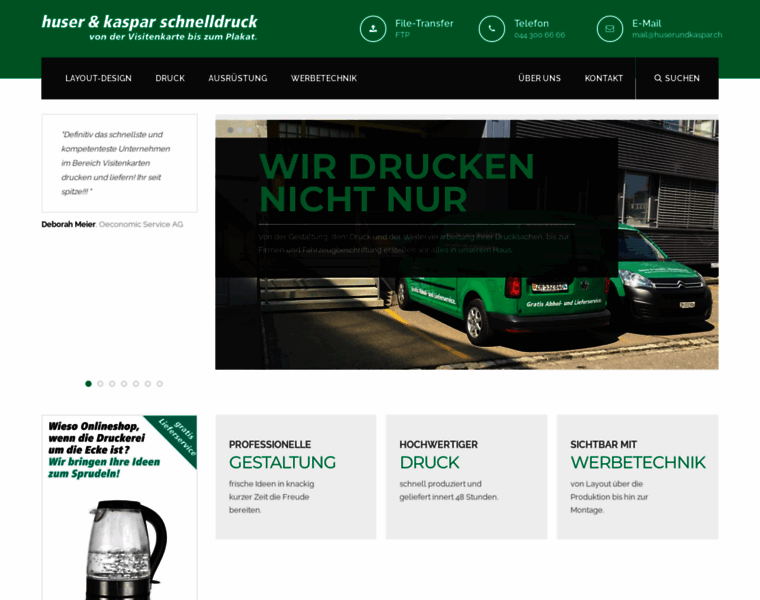 Huserundkaspar.ch thumbnail