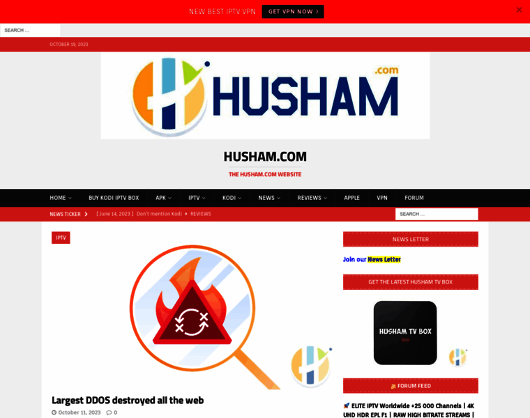Husham.com thumbnail