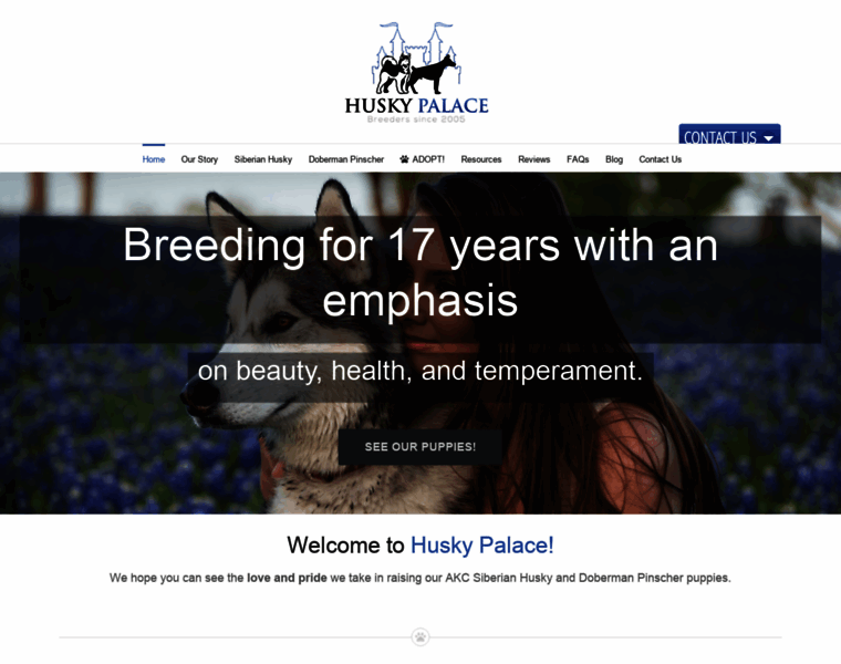 Huskypalace.com thumbnail
