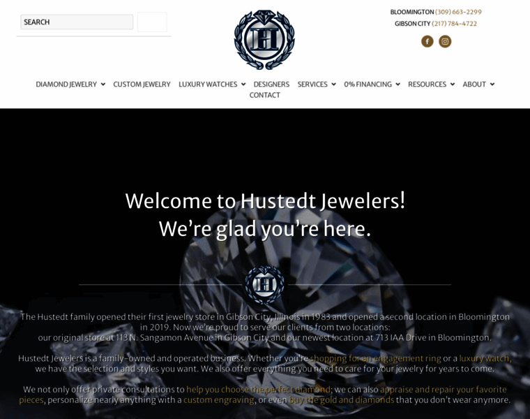 Hustedtjewelers.com thumbnail