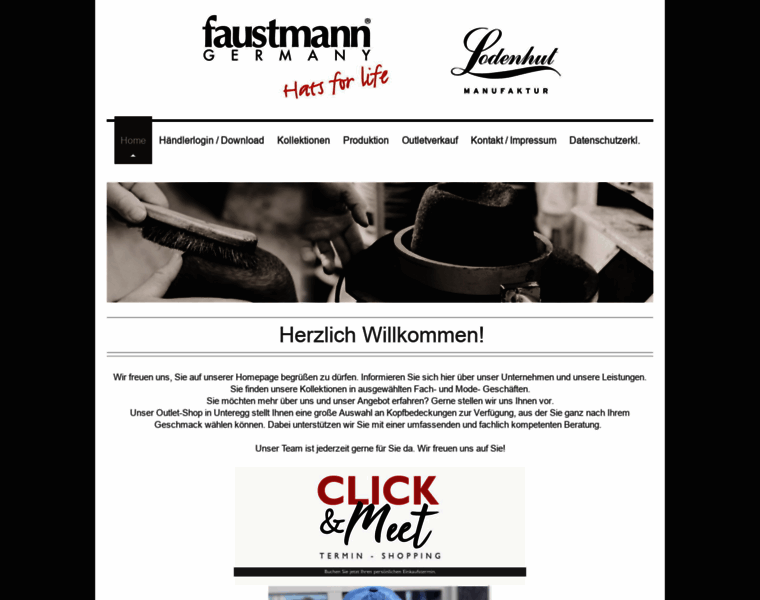 Hut-faustmann.de thumbnail