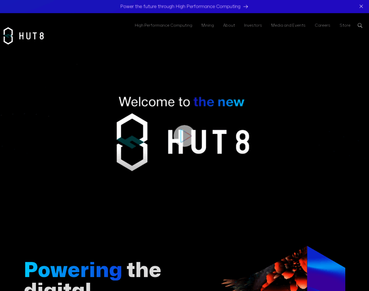 Hut8.com thumbnail