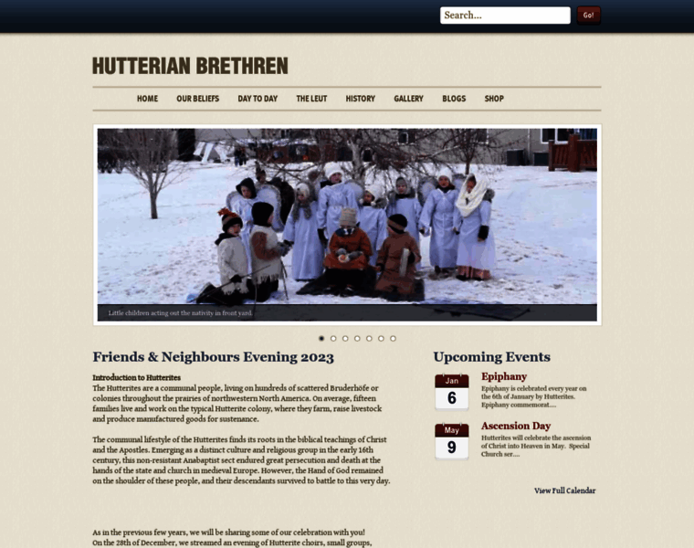 Hutterites.org thumbnail