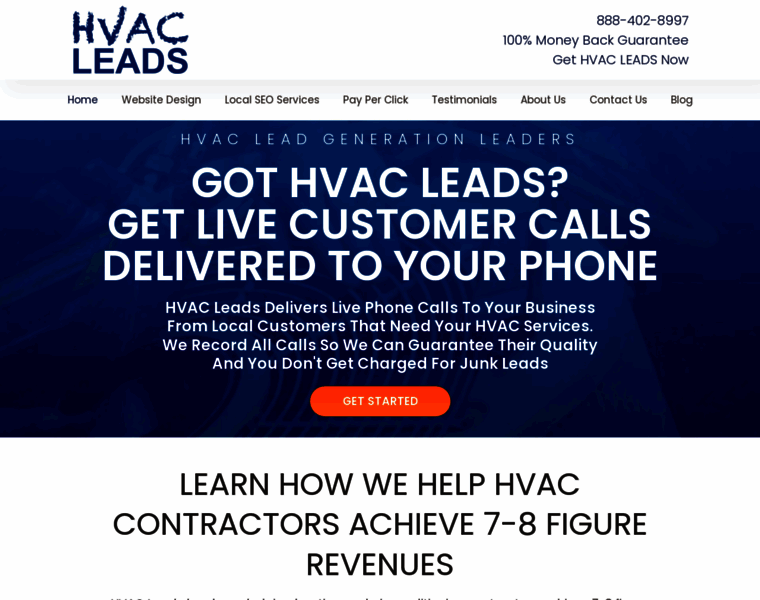 Hvac-leads.com thumbnail