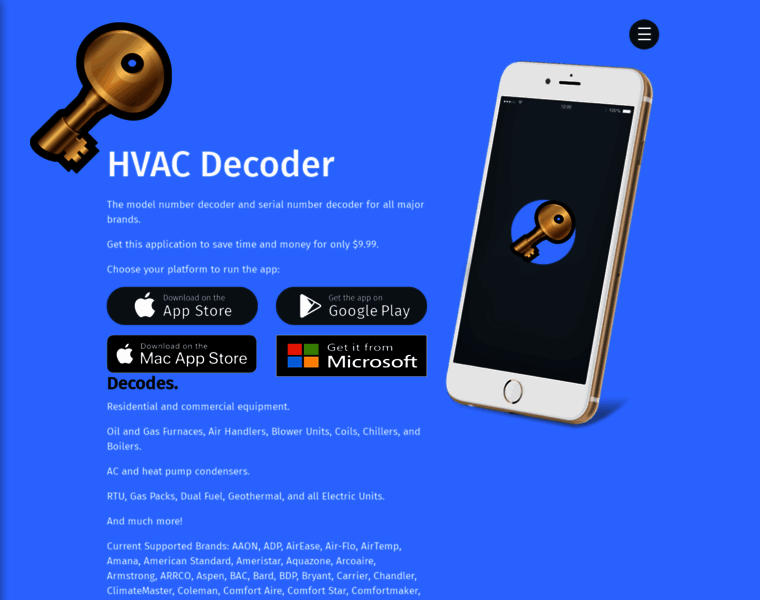 Hvacdecoder.com thumbnail