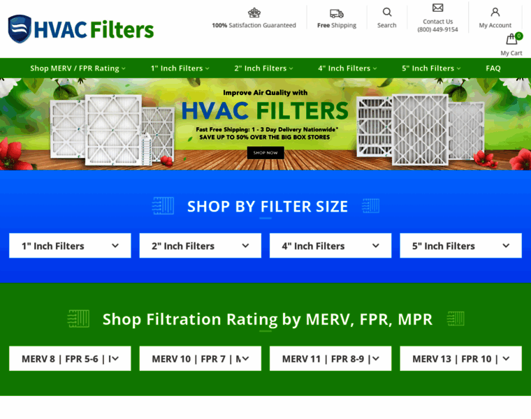 Hvacfilters.com thumbnail