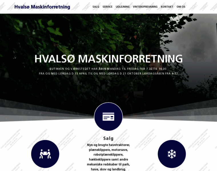 Hvalsoe-maskinforretning.dk thumbnail