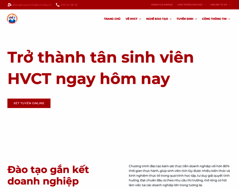 Hvct.edu.vn thumbnail