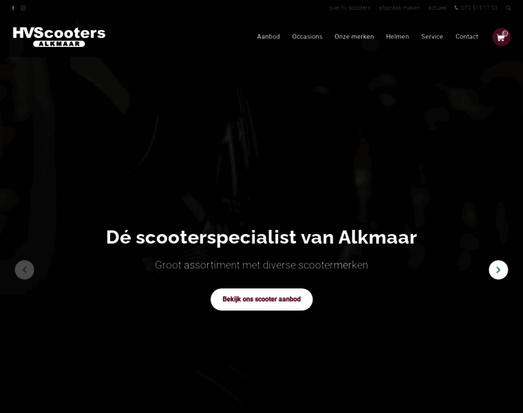 Hvscooters.nl thumbnail