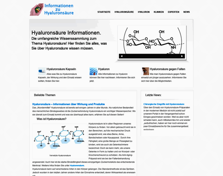 Hyaluronsaeure-infos.de thumbnail