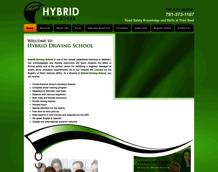 Hybriddrivingschools.com thumbnail