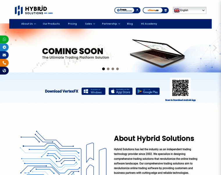 Hybridsolutions.com thumbnail