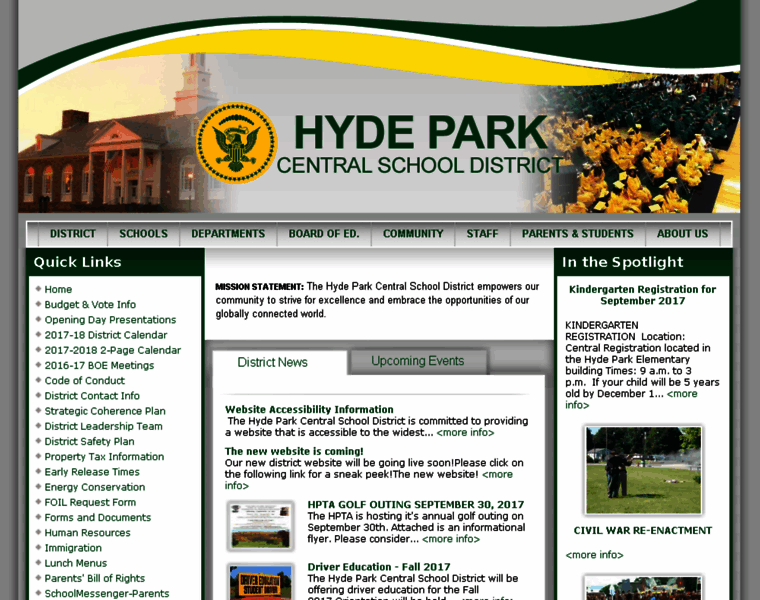 Hydeparkschools.org thumbnail