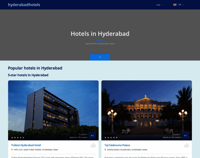 Hyderabadhotels.net thumbnail
