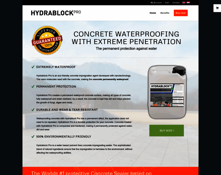 Hydrablock-pro.com thumbnail