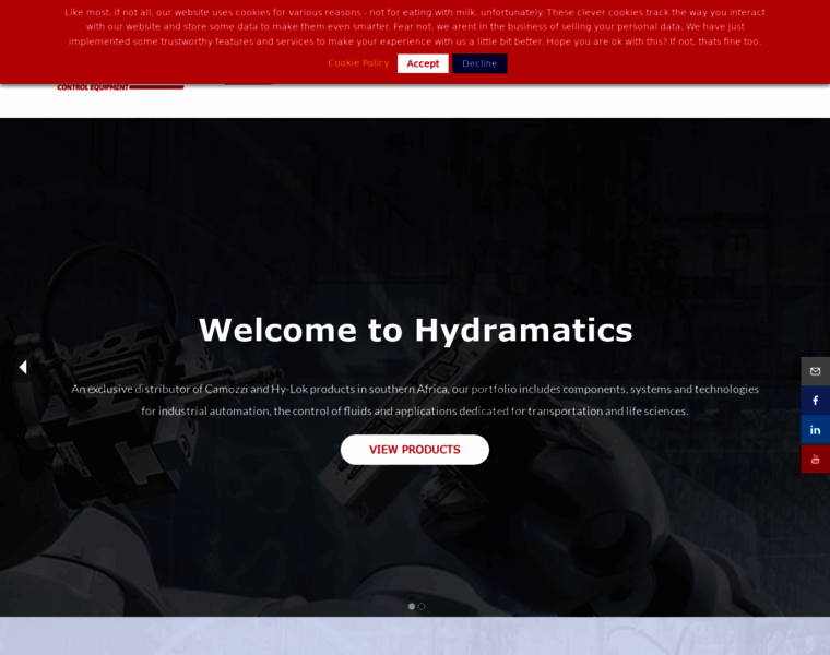 Hydramatics.co.za thumbnail