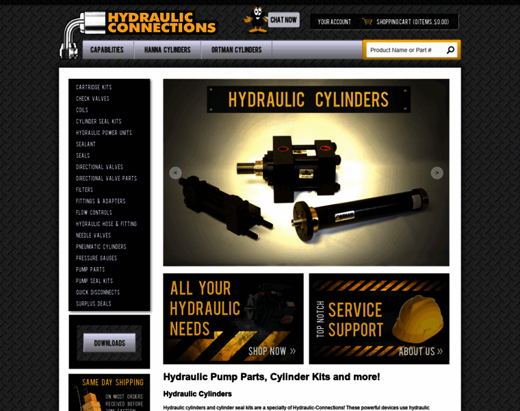 Hydraulic-connections.com thumbnail