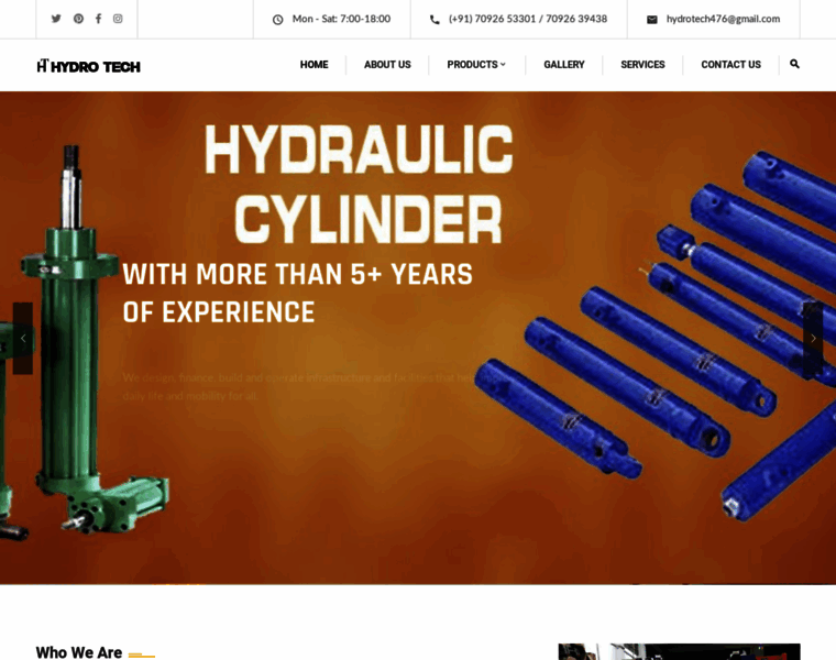 Hydrauliccylindermanufacturer.in thumbnail