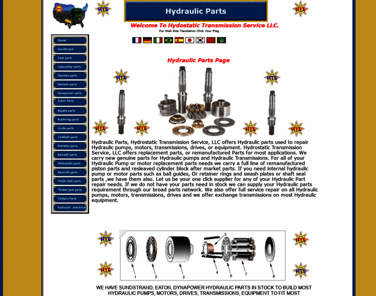 Hydraulicparts.us thumbnail
