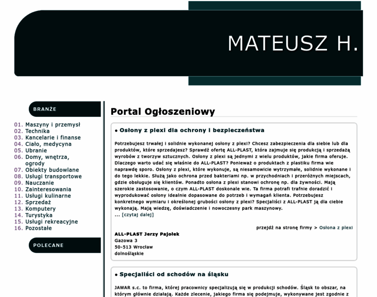 Hydraulik-mateusz.pl thumbnail