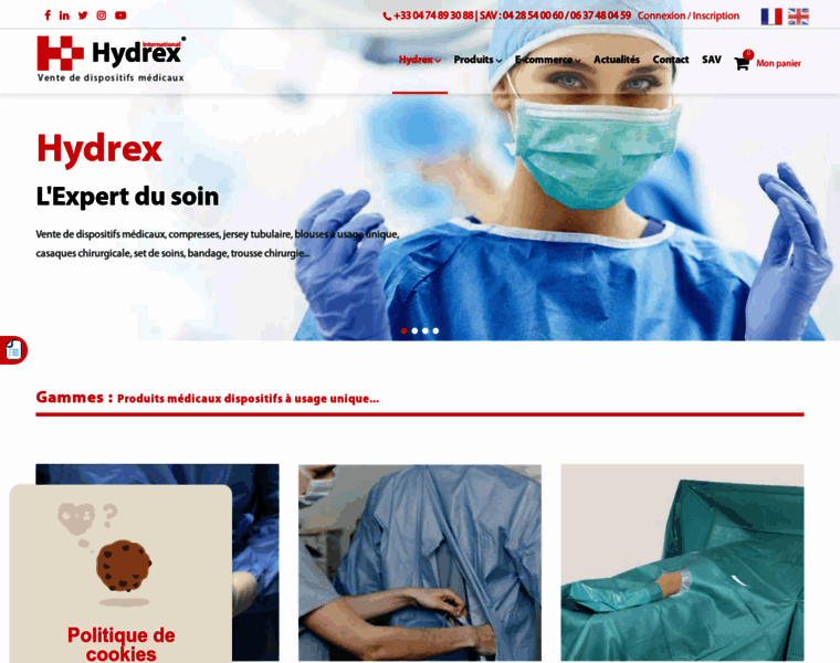 Hydrex-international.com thumbnail