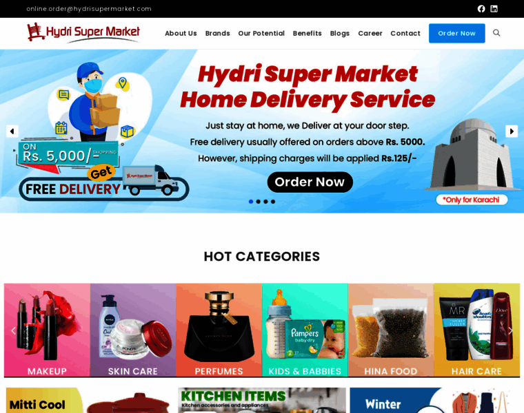 Hydrisupermarket.com.pk thumbnail
