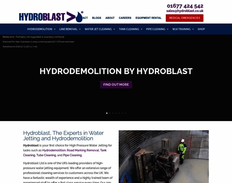Hydroblast.co.uk thumbnail
