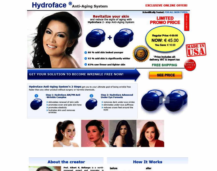Hydroface-asia.com thumbnail
