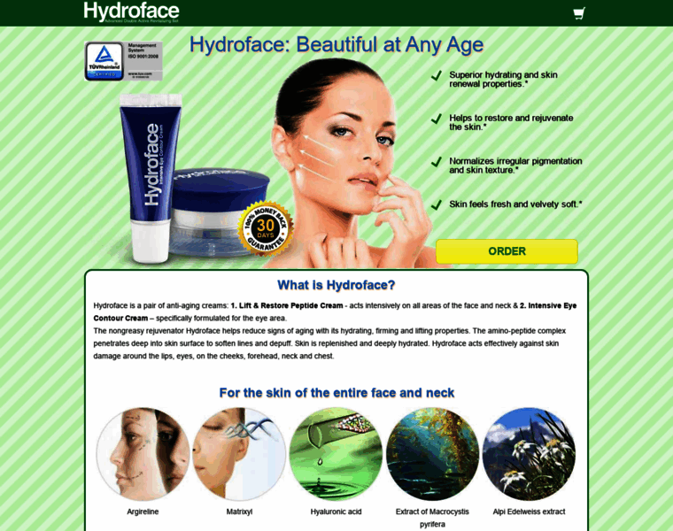 Hydrofacesale.com thumbnail