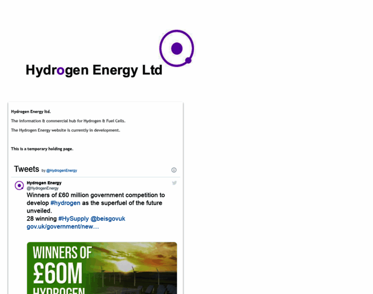 Hydrogenenergy.co.uk thumbnail