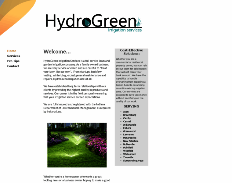 Hydrogreenirrigation.com thumbnail