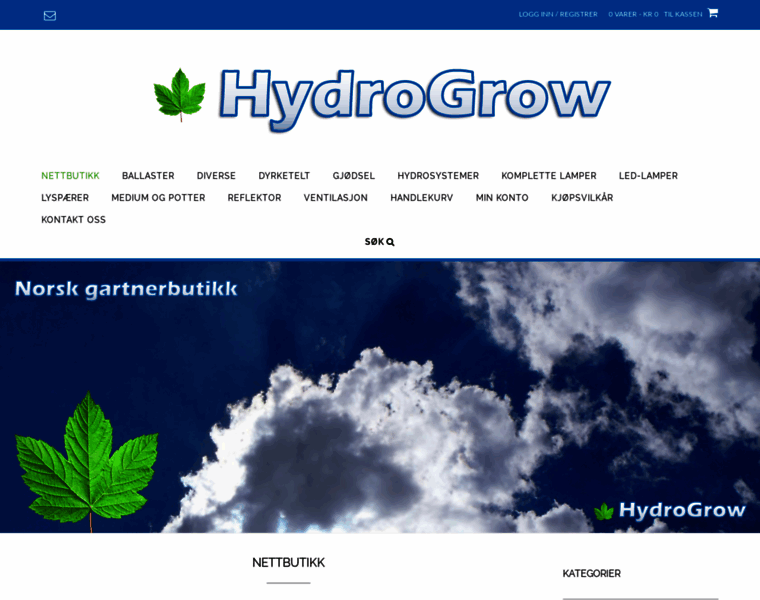 Hydrogrow.no thumbnail