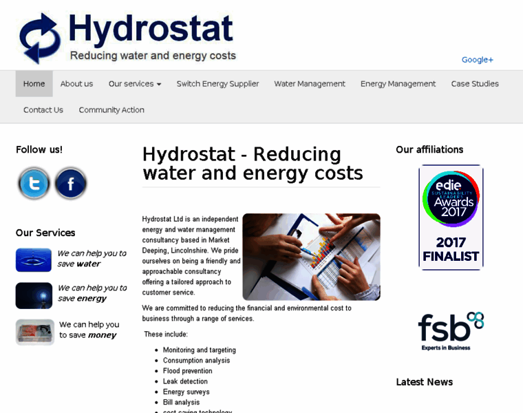 Hydrostat.co.uk thumbnail