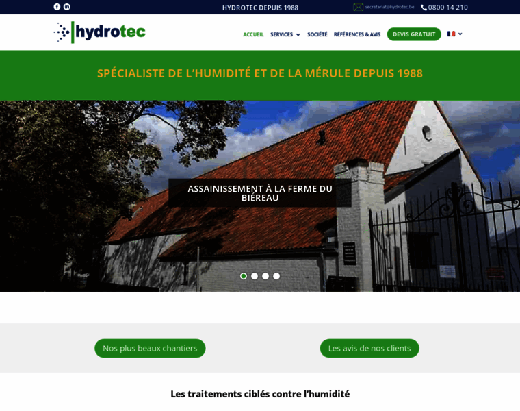 Hydrotec.be thumbnail