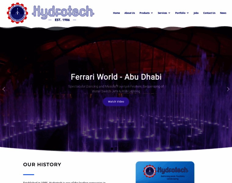Hydrotechuae.com thumbnail