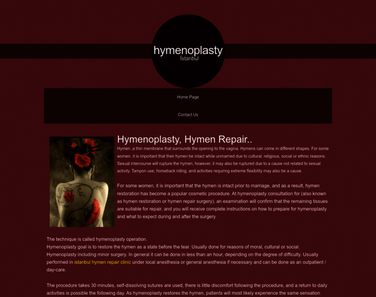 Hymenoplastyistanbul.com thumbnail