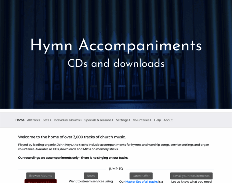 Hymncds.com thumbnail