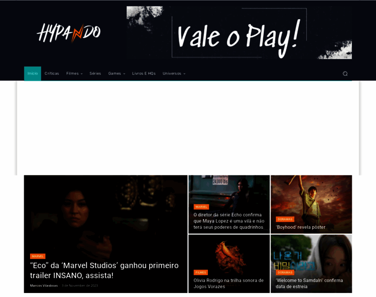 Hypando.com.br thumbnail