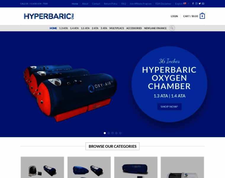 Hyperbaricpro.com thumbnail